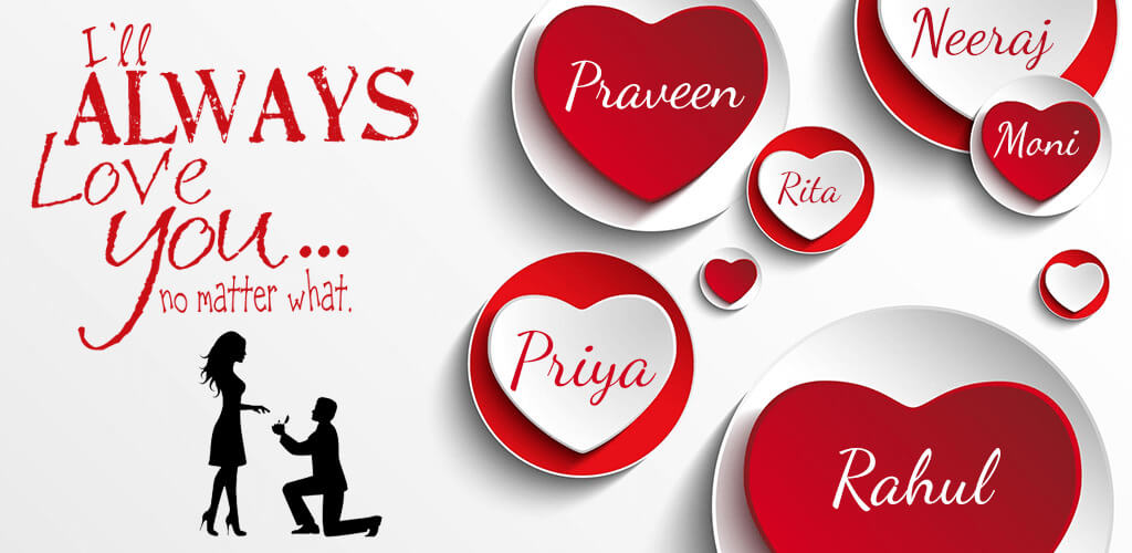 Stylish Name Maker with Backgrounds and Fonts