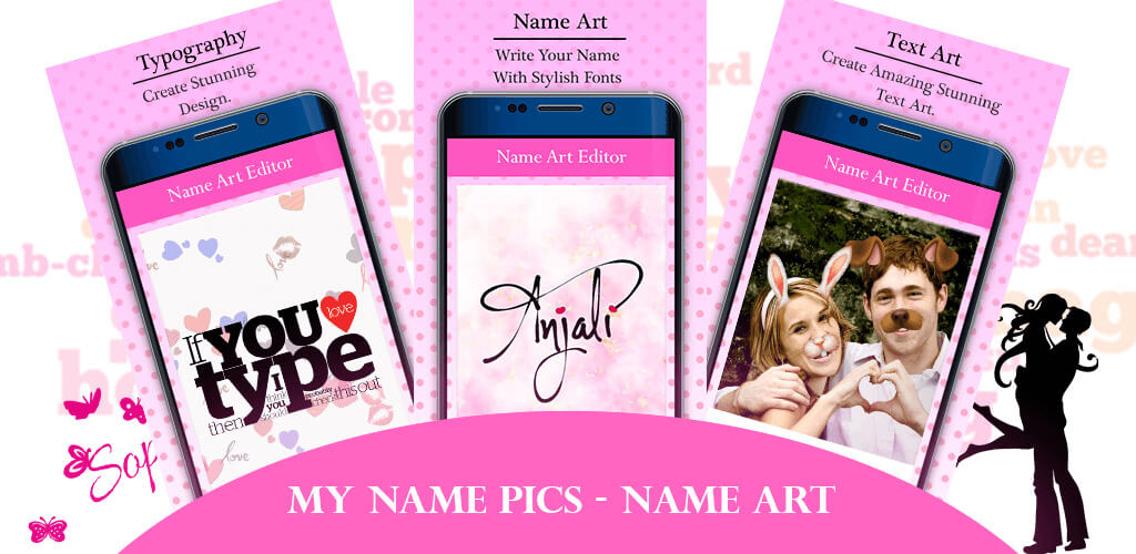 Signature Maker and Name on Cake Designs in Name Art App