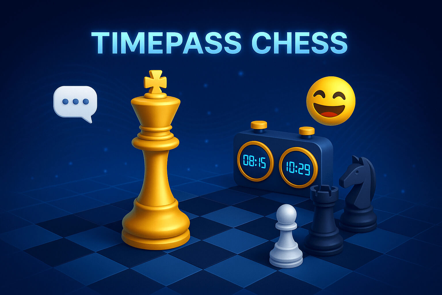Timepass Chess Multiplayer Match Interface